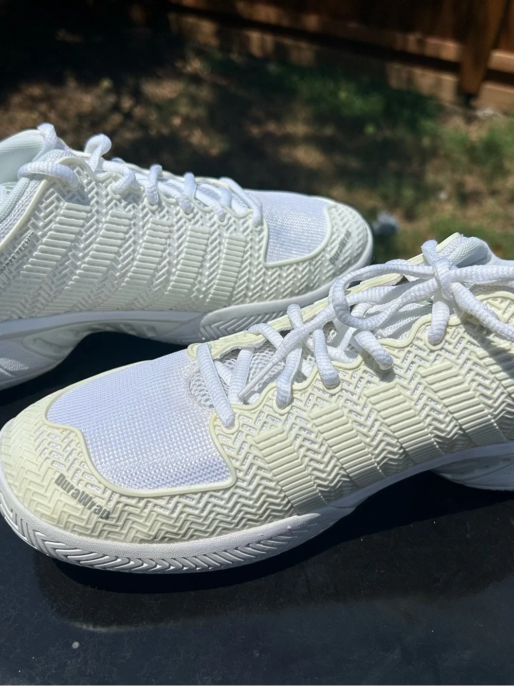 Brand New K Swiss Men's Hypercourt™ Express Tennis Court Shoes in White
